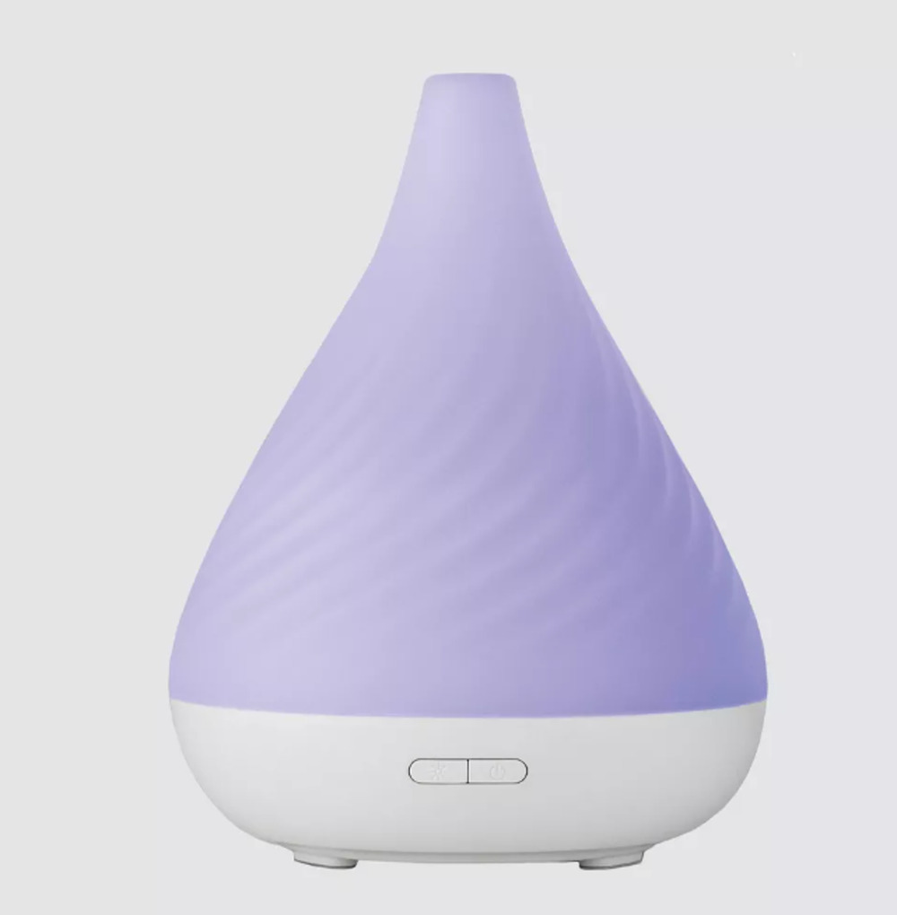 SpaRoom Helix Misting Essential Oil Diffuser Multi Light Mode Ultrasonic Open Bx